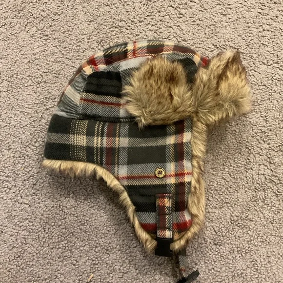 Goodfellow Co Accessories Goodfellow Vintage Mens Fur Plaid